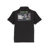 Boys Back Printed Polo T-Shirt